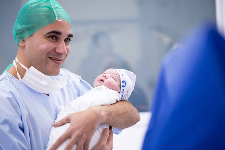 fotografia de parto pro matre 