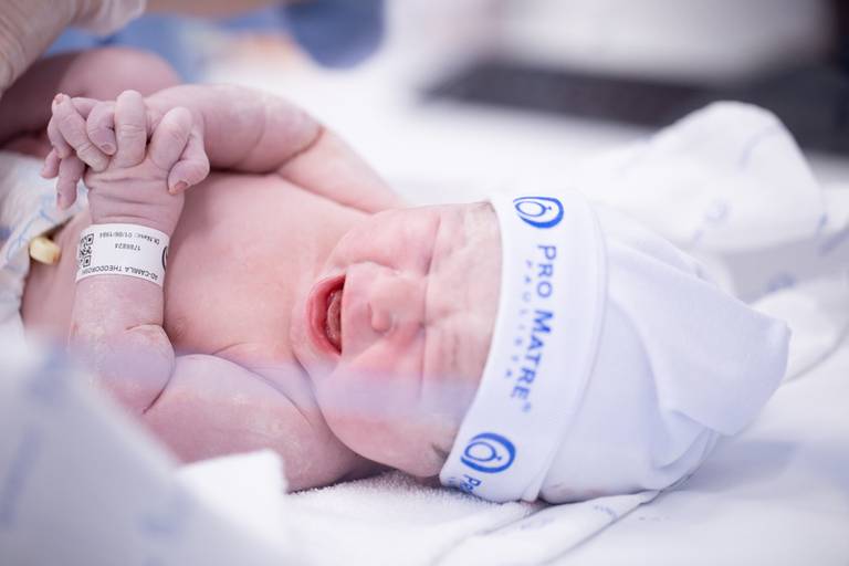 primeiros minutos de vida