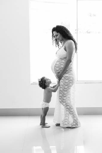 gestante e bebê