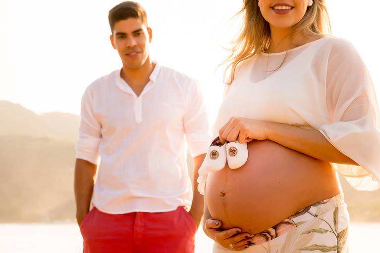 ensaio de gestante, silhueta gestante, fotos de gestante externo, ensaio fotografico no amanhecer