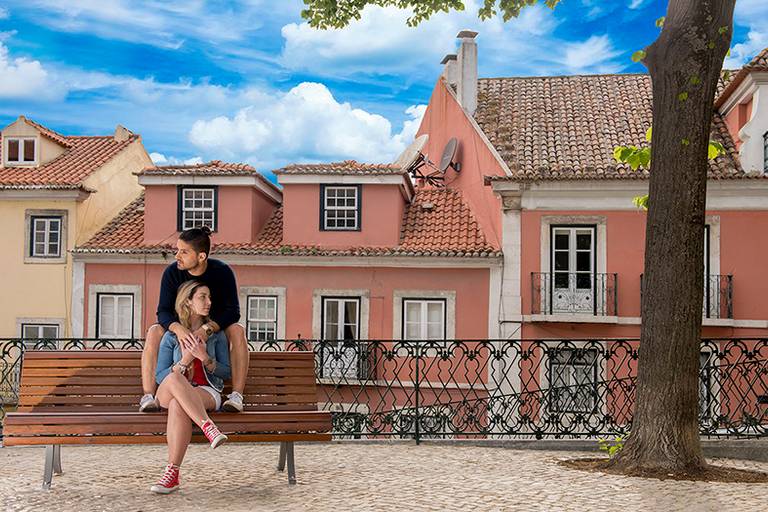 Fotos descontraídas de casal 