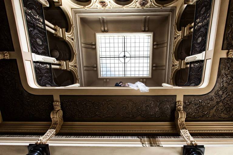 Museu como cenário de fotos