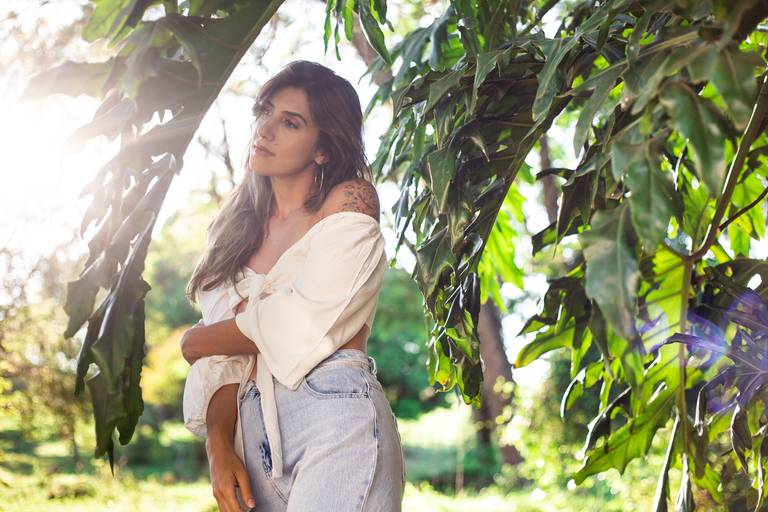 Clique feito pela Bruna Furlan, durante a sessão  realizada em Brotas/SP