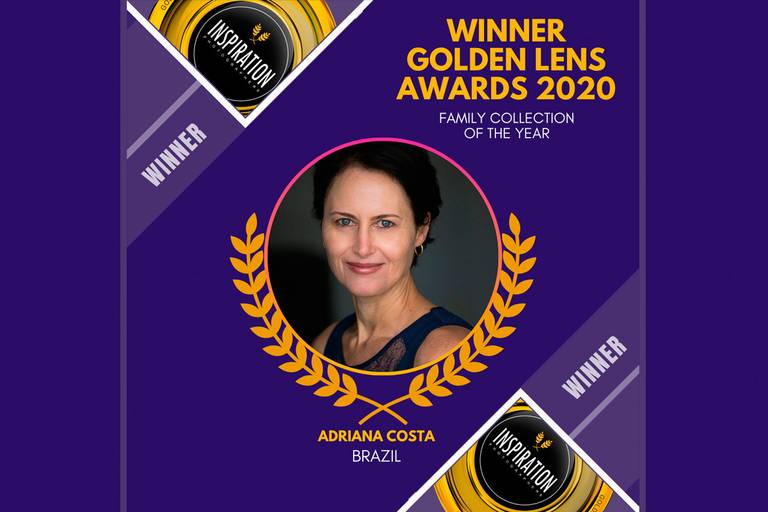 Adriana Costa ganhou primeiro lugar no winner golden lens awards 2020 na categoria Family Collection of the Year pela Inspiration Photographers
