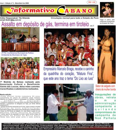 Capa da Edição Nº 03