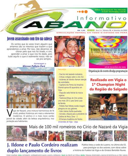 Capa da Edição Nº 06