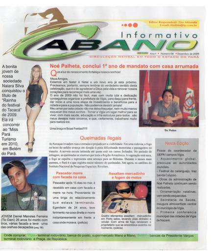 Capa da Edição Nº 08