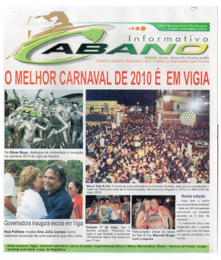 Capa da Edição Nº 10