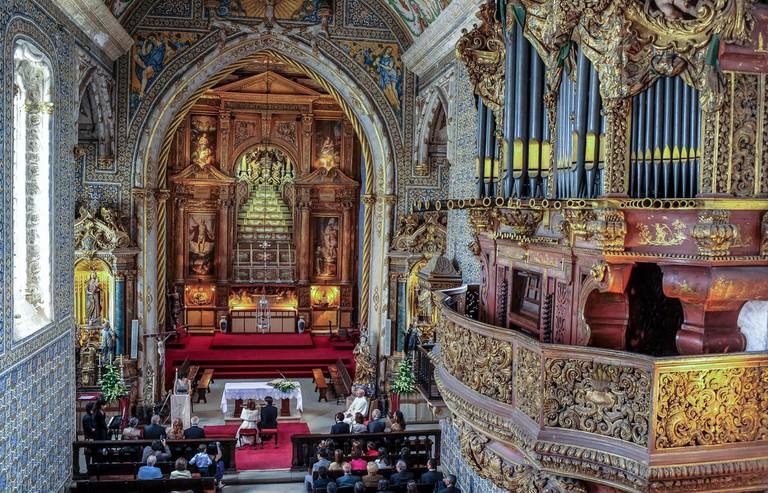 Casamento na Capela da Universidade de Coimbra