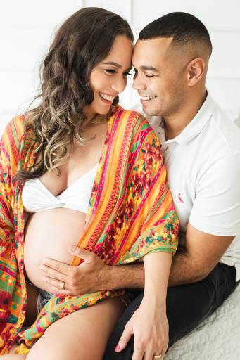 ensaio gestante com o marido