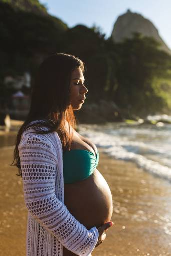 ensaio gestante na urca