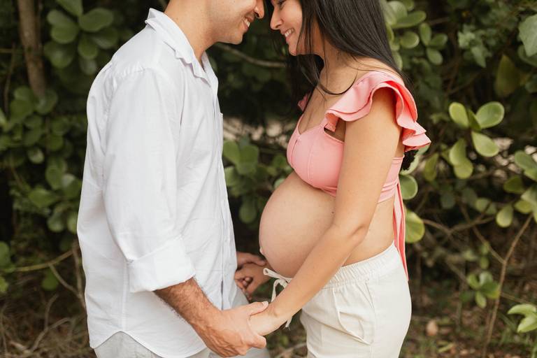 ensaio criativo de gestante