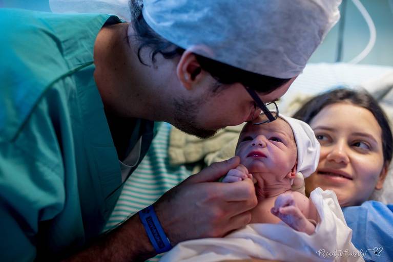 Bebe Eduardo Mae Adriana Obstetra Agnaldo