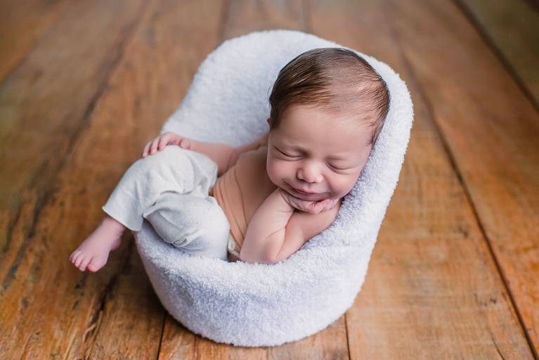 Ensaio de Newborn Campinas Karina Brandão Newborn Studio bebê