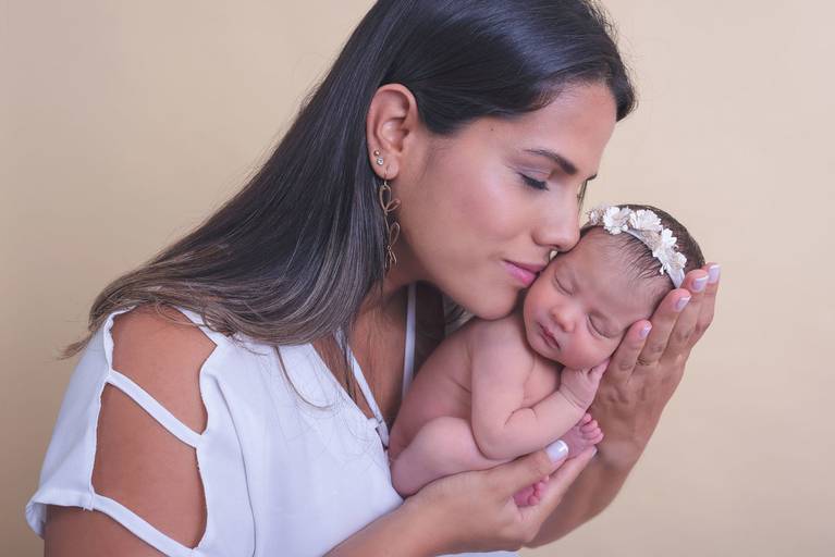 Ensaio de Newborn Campinas Karina Brandão Newborn Studio bebê 