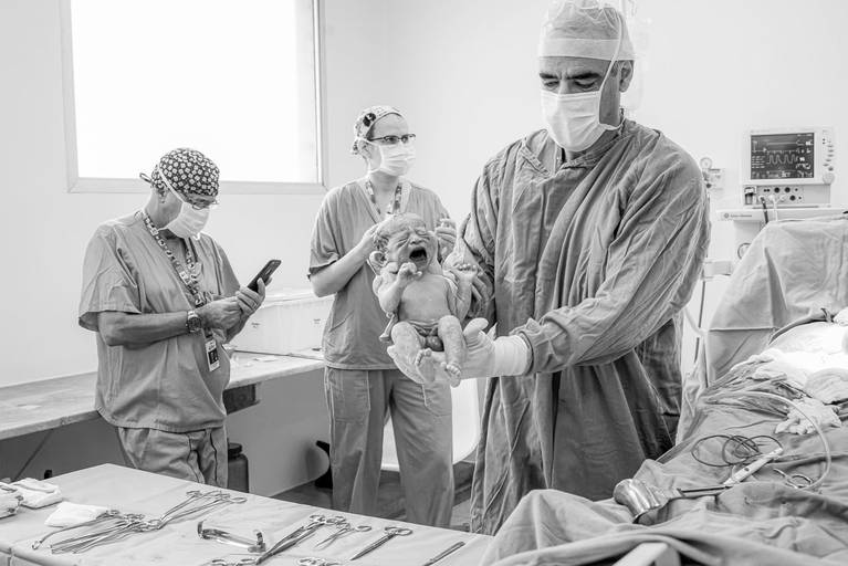 fotografia de parto Campinas