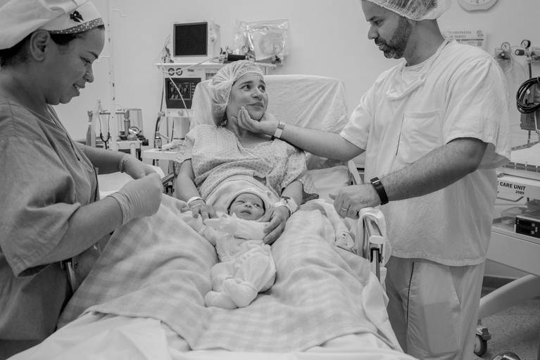 fotografia de parto Campinas