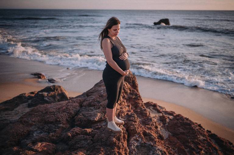 Fotografia Gravida Gravidez Santarém