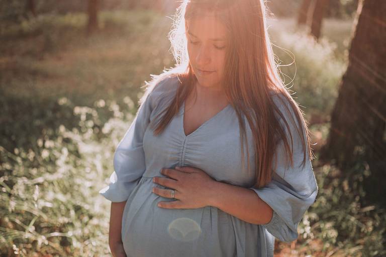 Fotografia Gravida Gravidez Santarém