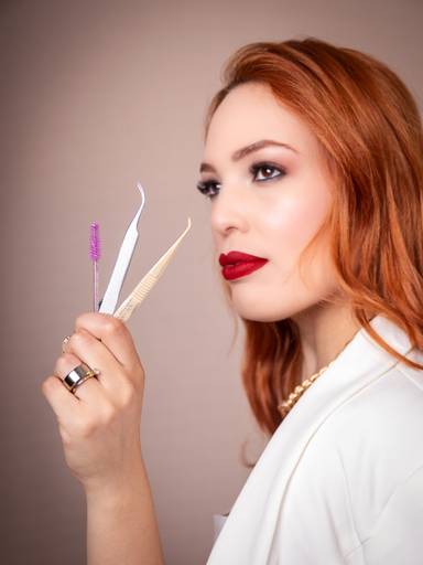 Ensaio Lash Designer