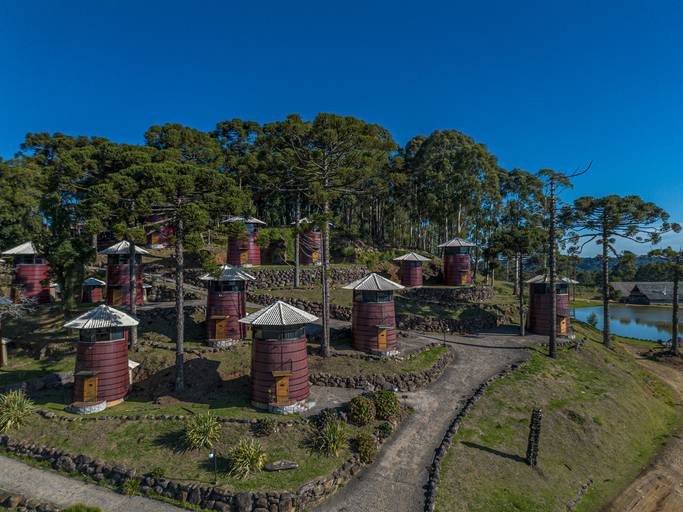 Uma hospedagem diferente em Canela. Pipas de Vinho no Pampas Hotel Fazenda em Canela 
