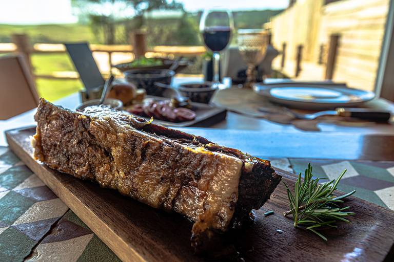 Costela de 12 horas no Almoço no parador em Cambara do sul. 
