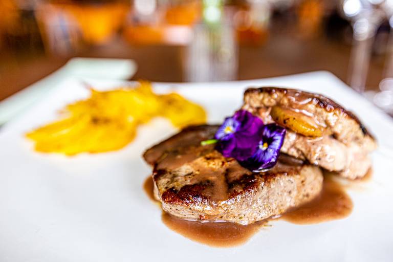 Almoço no Grande Hotel Canela. 