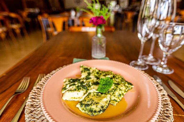 Massa fresca no Grande Hotel Canela. 