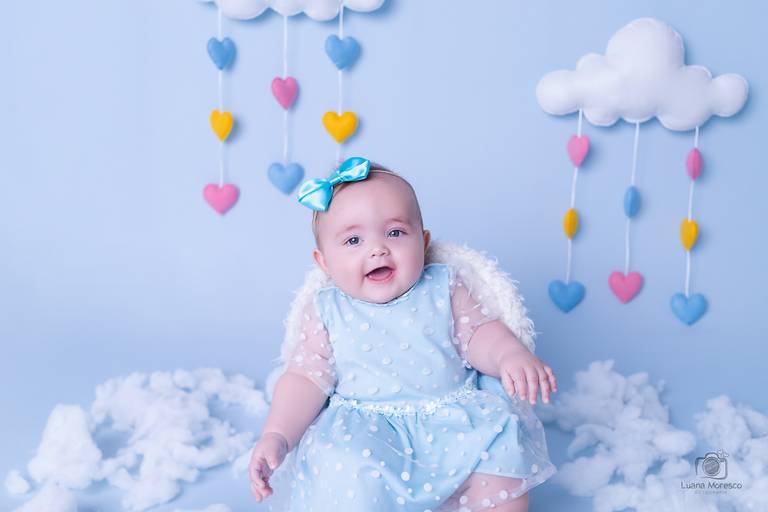 Chuva de Amor, menina, Luana, Moresco, Fotografia, fotografa, fotografo, estudio, foto, nene, criança, bebe, acompanhamento, mensal, trimestral, criativo, tematico, melhor, maior, menina, menino, banho, cenário