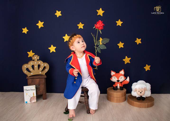 Pequeno, Principe, Luana, Moresco, Fotografia, fotografa, fotografo, estudio, foto, nene, criança, bebe, acompanhamento, mensal, trimestral, criativo, tematico, melhor, maior, menina, menino, banho, cenário