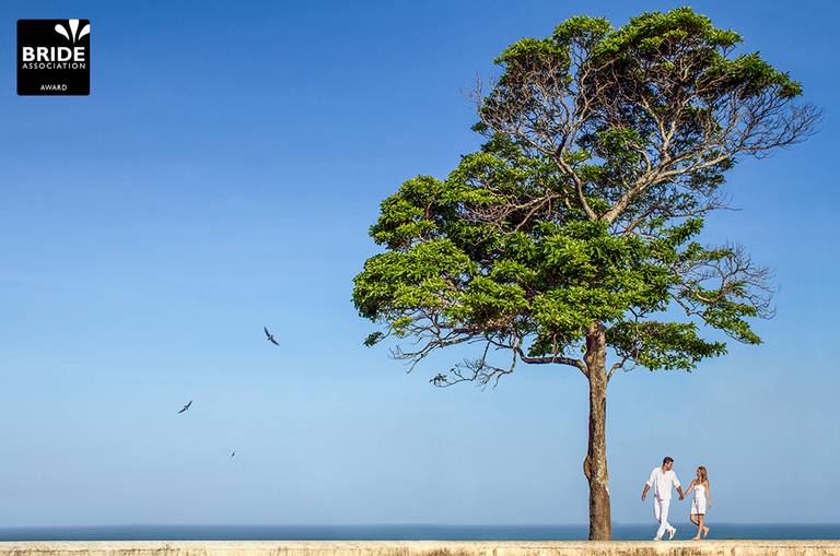 Foto premiada pela associação Brasileira de fotógrafos de casamento - BRIDE Association