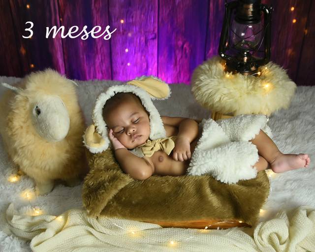 ovelinha fantasia 3 a 5 meses
