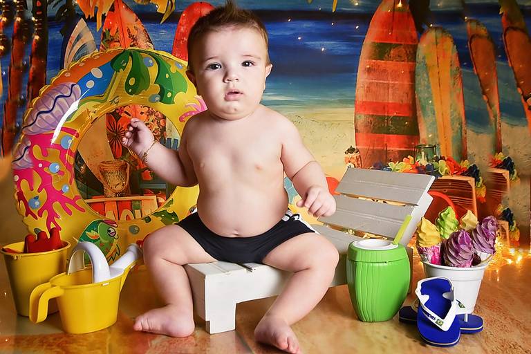 Praia - 8 a 12 meses
