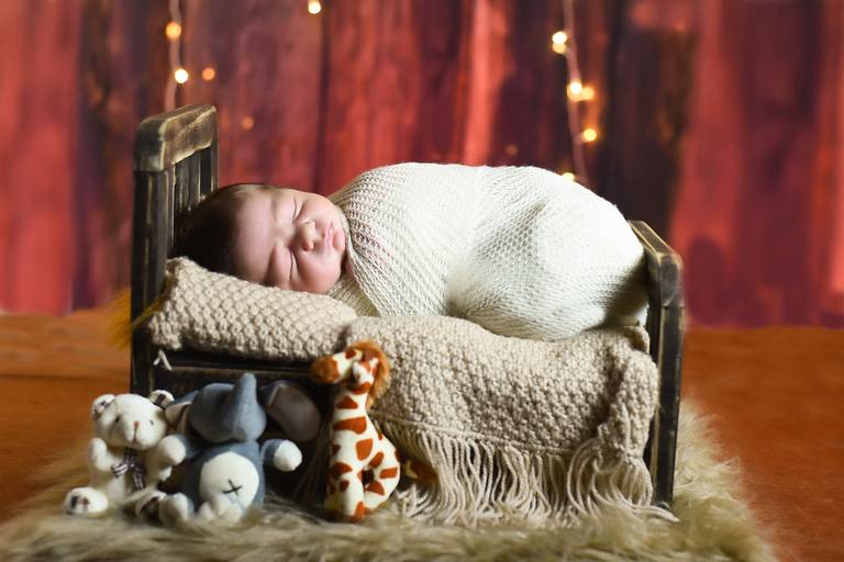 caminha rustica - newborn e 1 mês
