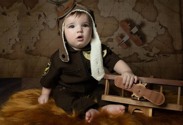 Aviador - 8 a 12 meses
