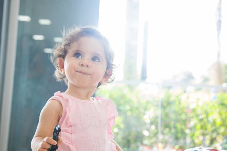 Fotografia de criança em Ilha da Madeira, Funchal, no Estúdio Valquiria Abreu Fotografia