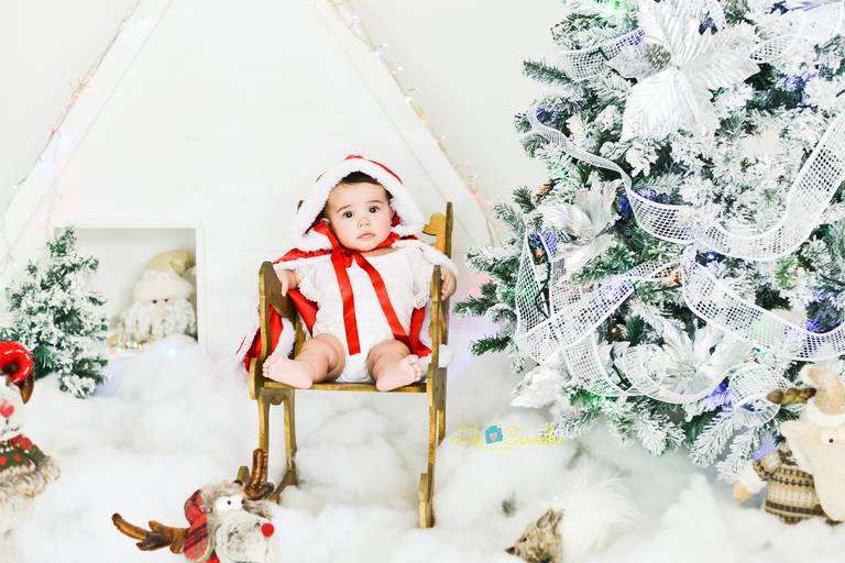 foto de bebê de natal 
