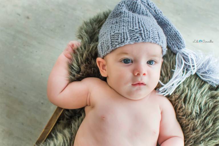 fotografia de bebê menino em Maringá paraná