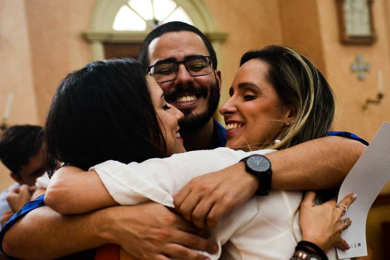 Batizado de Menina na Paróquia e Satuário Nossa Senhora de Loreto na Freguesia no Rio de Janeiro 