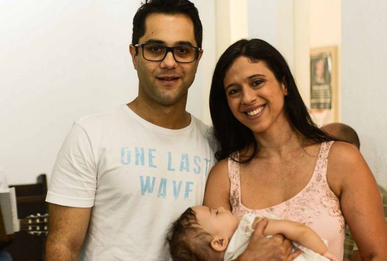 Batizado de Menina na Igreja Cristã de Ipanema no Rio de Janeiro 