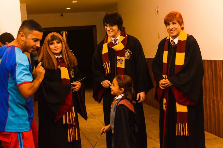 Festa Infantil de Aniversãrio com o trio de Harry Potter em Copacabana no Rio de Janeiro
