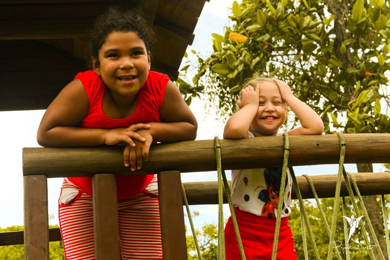 Crianças Felizes no Parque Lotta Soares Em Uma Festa Infantil no Rio de Janeiro