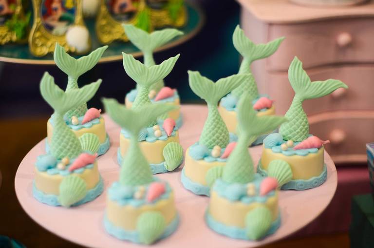 Decoração da Pequena Sereia no Quinta Tijuca no Rio de Janeiro