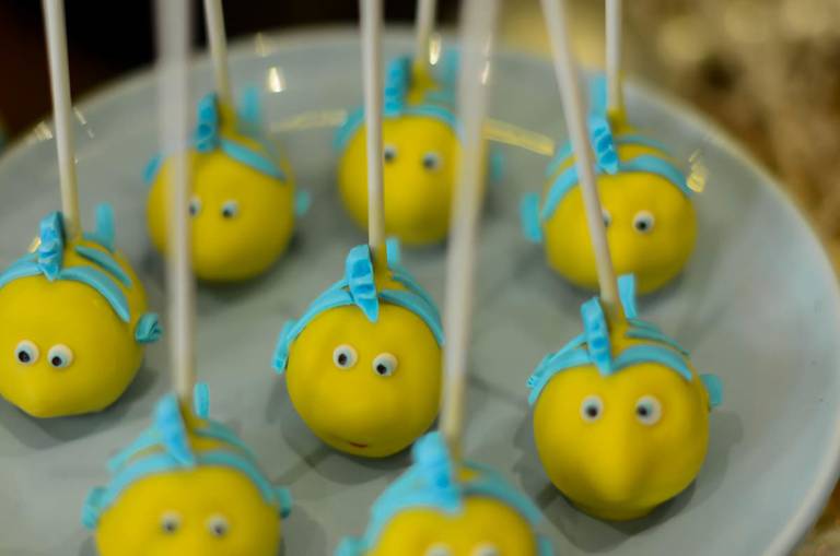 Decoração da Pequena Sereia no Quinta Tijuca no Rio de Janeiro