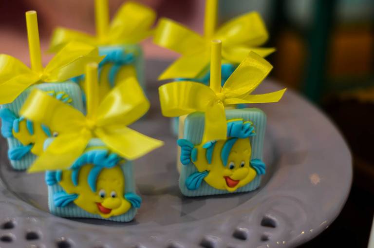 Decoração da Pequena Sereia no Quinta Tijuca no Rio de Janeiro