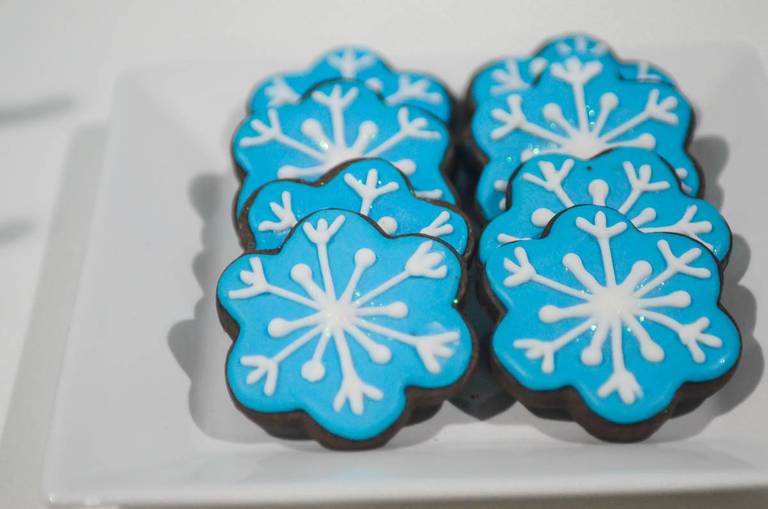 Decoração da Frozen em festa infantil de aniversário Em Botafogo no Rio de Janeiro