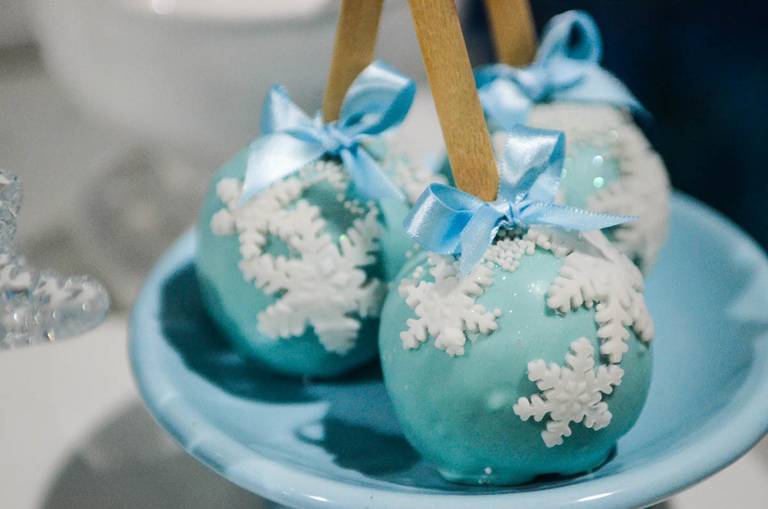 Decoração da Frozen em festa infantil de aniversário Em Botafogo no Rio de Janeiro