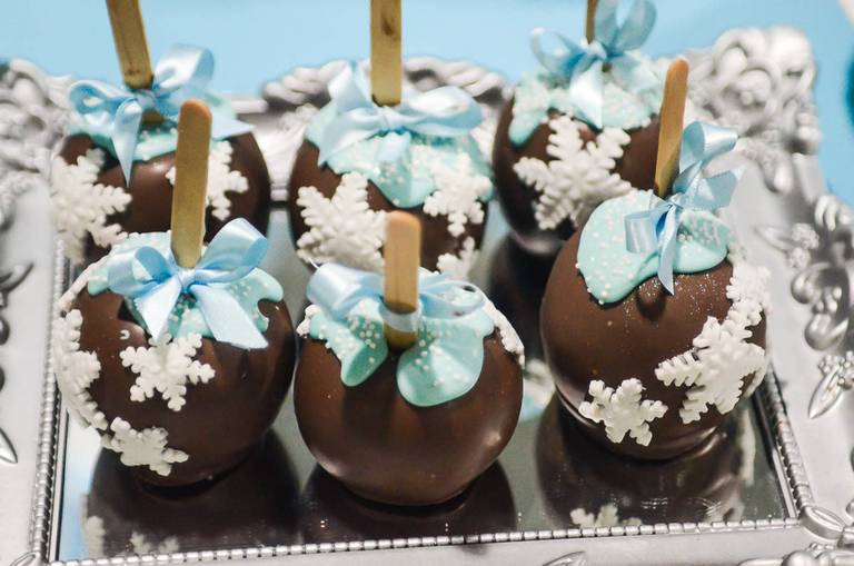 Decoração da Frozen em festa infantil de aniversário Em Botafogo no Rio de Janeiro