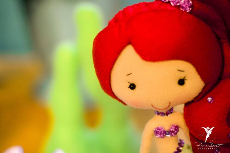 Decoração de Sereias em festa infantil de aniversário na UniDuniTê na Barra da Tijuca no Rio de Janeiro