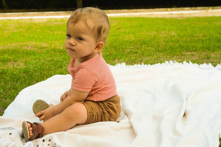 Ensaio Externo Bebe 1 ano no Recreio dos Bandeirantes Rio de Janeiro